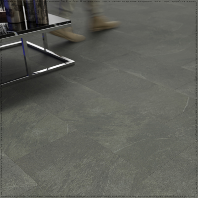 Дизайн-плитка ПВХ Fine Floor Stone
