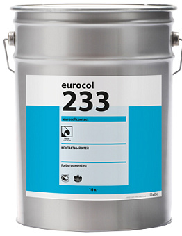 Контактный клей с высокой начальной клеящей способностью 233  EUROSOL CONTACT